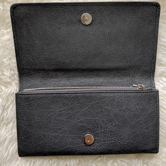 Balenciaga Classic Grey City Wallet - Picture 5 of 8